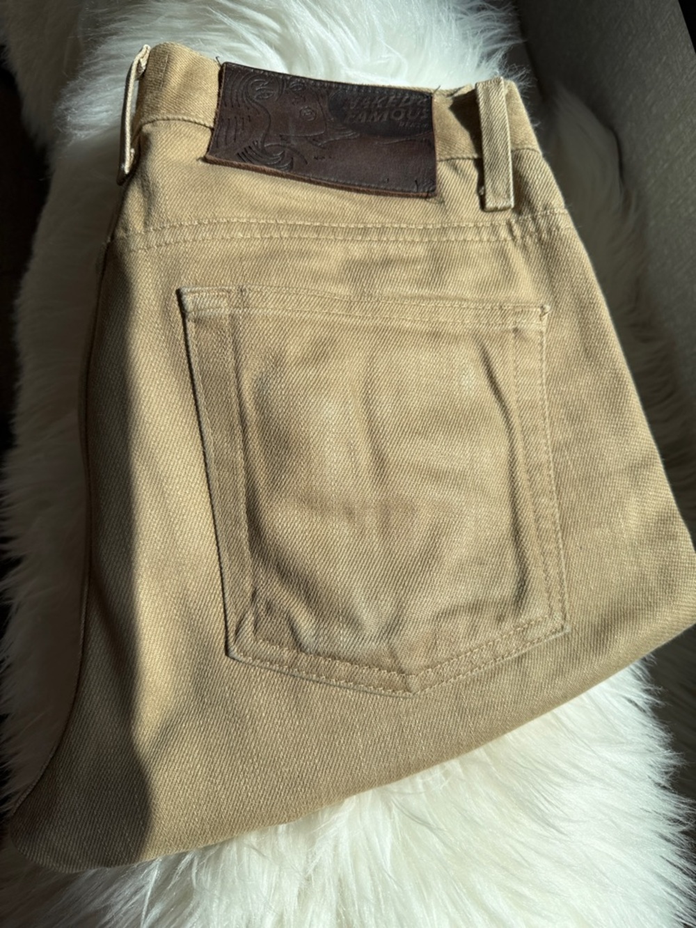 Naked and Famous Weird Guy 12oz selvedge Chino